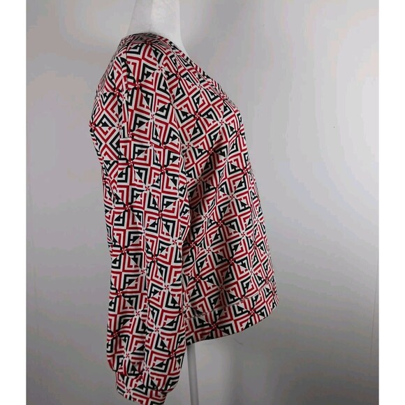 Liz Claiborne XXL womens Pullover Black Red Logo NWT - Picture 7 of 15